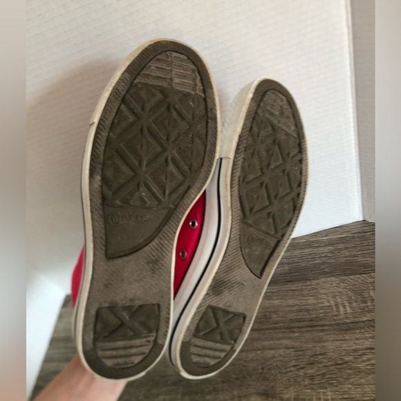 Hot Pink Unisex High Top Converse - Picture 9 of 13